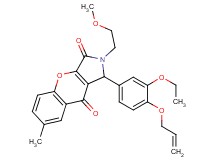 1-[4-(allyloxy)-3-ethoxyphenyl]-2-(2-methoxyethyl)-7-methyl-1,2-dihydrochromeno[2,3-c]pyrrole-3,9-dione