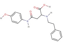 N~4~-(4-hydroxyphenyl)-N~2~-(2-phenylethyl)asparagine