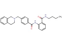 N-butyl-2-{[4-(3,4-dihydro-2(1H)-isoquinolinylmethyl)benzoyl]amino}benzamide