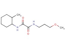 N-(3-methoxypropyl)-N'-(2-methylcyclohexyl)ethanediamide