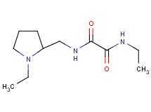 N-ethyl-N'-[(1-ethyl-2-pyrrolidinyl)methyl]ethanediamide