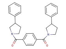 1,1'-(1,4-phenylenedicarbonyl)bis(3-phenylpyrrolidine)