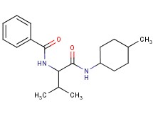 N-(2-methyl-1-{[(4-methylcyclohexyl)amino]carbonyl}propyl)benzamide