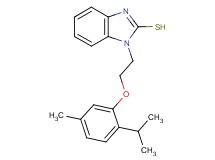1-[2-(2-isopropyl-5-methylphenoxy)ethyl]-1H-benzimidazole-2-thiol