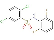 2,5-dichloro-N-(2,6-difluorophenyl)benzenesulfonamide