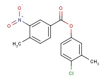 4-chloro-3-methylphenyl 4-methyl-3-nitrobenzoate