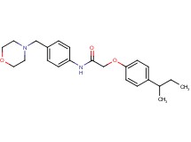 2-(4-sec-butylphenoxy)-N-[4-(4-morpholinylmethyl)phenyl]acetamide