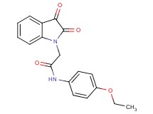 2-(2,3-dioxo-2,3-dihydro-1H-indol-1-yl)-N-(4-ethoxyphenyl)acetamide