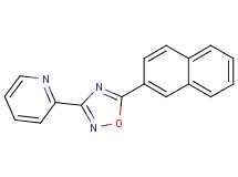 2-[5-(2-naphthyl)-1,2,4-oxadiazol-3-yl]pyridine