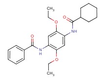 N-{4-[(cyclohexylcarbonyl)amino]-2,5-diethoxyphenyl}benzamide
