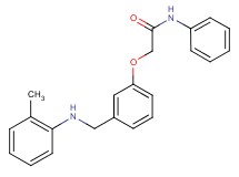 2-(3-{[(2-methylphenyl)amino]methyl}phenoxy)-N-phenylacetamide