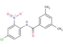 N-(4-chloro-2-nitrophenyl)-3,5-dimethylbenzamide