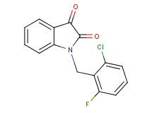 1-(2-chloro-6-fluorobenzyl)-1H-indole-2,3-dione