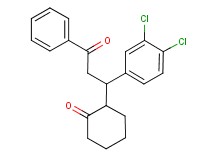 2-[1-(3,4-dichlorophenyl)-3-oxo-3-phenylpropyl]cyclohexanone