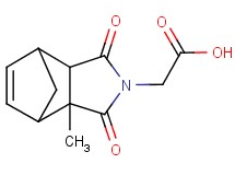 (2-methyl-3,5-dioxo-4-azatricyclo[5.2.1.0~2,6~]dec-8-en-4-yl)acetic acid