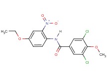 3,5-dichloro-N-(4-ethoxy-2-nitrophenyl)-4-methoxybenzamide