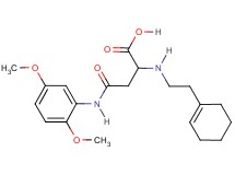 N~2~-[2-(1-cyclohexen-1-yl)ethyl]-N~4~-(2,5-dimethoxyphenyl)asparagine