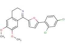 1-[5-(2,4-dichlorophenyl)-2-furyl]-6,7-dimethoxy-3,4-dihydroisoquinoline
