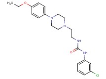 N-(3-chlorophenyl)-N'-{2-[4-(4-ethoxyphenyl)-1-piperazinyl]ethyl}urea