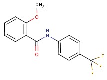 2-methoxy-N-[4-(trifluoromethyl)phenyl]benzamide