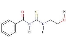 N-{[(2-hydroxyethyl)amino]carbonothioyl}benzamide