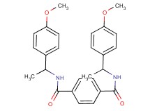 N,N'-bis[1-(4-methoxyphenyl)ethyl]terephthalamide