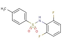 N-(2,6-difluorophenyl)-4-methylbenzenesulfonamide
