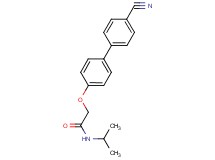 2-[(4'-cyano-4-biphenylyl)oxy]-N-isopropylacetamide