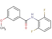 N-(2,6-difluorophenyl)-3-methoxybenzamide