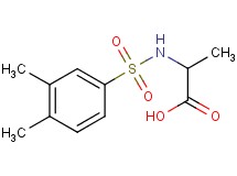N-[(3,4-dimethylphenyl)sulfonyl]alanine