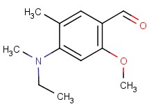 4-[ethyl(methyl)amino]-2-methoxy-5-methylbenzaldehyde
