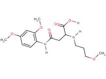 N~4~-(2,4-dimethoxyphenyl)-N~2~-(3-methoxypropyl)asparagine