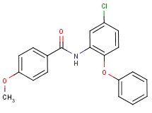 N-(5-chloro-2-phenoxyphenyl)-4-methoxybenzamide