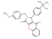 1-(4-tert-butylphenyl)-2-(4-methoxybenzyl)-1,2-dihydrochromeno[2,3-c]pyrrole-3,9-dione