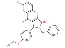 2-benzyl-7-chloro-1-(4-ethoxyphenyl)-1,2-dihydrochromeno[2,3-c]pyrrole-3,9-dione