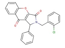 2-(2-chlorobenzyl)-1-phenyl-1,2-dihydrochromeno[2,3-c]pyrrole-3,9-dione