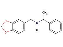 N-(1,3-benzodioxol-5-ylmethyl)-1-phenylethanamine hydrochloride