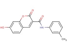 7-hydroxy-N-(3-methylphenyl)-2-oxo-2H-chromene-3-carboxamide