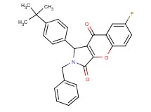2-benzyl-1-(4-tert-butylphenyl)-7-fluoro-1,2-dihydrochromeno[2,3-c]pyrrole-3,9-dione