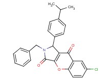 2-benzyl-7-chloro-1-(4-isopropylphenyl)-1,2-dihydrochromeno[2,3-c]pyrrole-3,9-dione