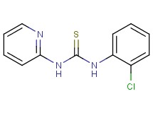 N-(2-chlorophenyl)-N'-2-pyridinylthiourea