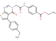 ethyl 4-({[5-(4-ethylphenyl)-4-oxothieno[2,3-d]pyrimidin-3(4H)-yl]acetyl}amino)benzoate