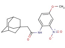 2-(1-adamantyl)-N-(4-methoxy-2-nitrophenyl)acetamide