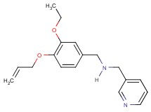 [4-(allyloxy)-3-ethoxybenzyl](3-pyridinylmethyl)amine hydrochloride
