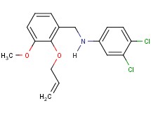 N-[2-(allyloxy)-3-methoxybenzyl]-3,4-dichloroaniline