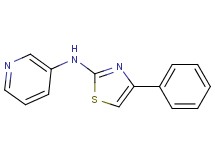 N-(4-phenyl-1,3-thiazol-2-yl)-3-pyridinamine