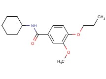N-cyclohexyl-3-methoxy-4-propoxybenzamide