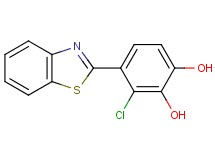 4-(1,3-benzothiazol-2-yl)-3-chloro-1,2-benzenediol