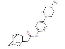 2-(1-adamantyl)-N-[4-(4-methyl-1-piperazinyl)phenyl]acetamide