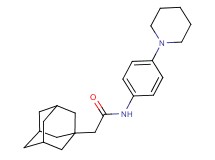 2-(1-adamantyl)-N-[4-(1-piperidinyl)phenyl]acetamide